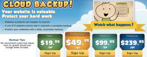 Hostgator Cloud Backup